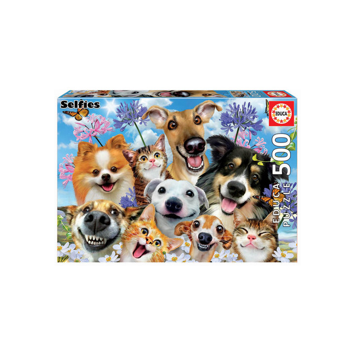 PUZZLE 500 PIEZAS FUN IN THE SUN SELFIE EDUCA 17983