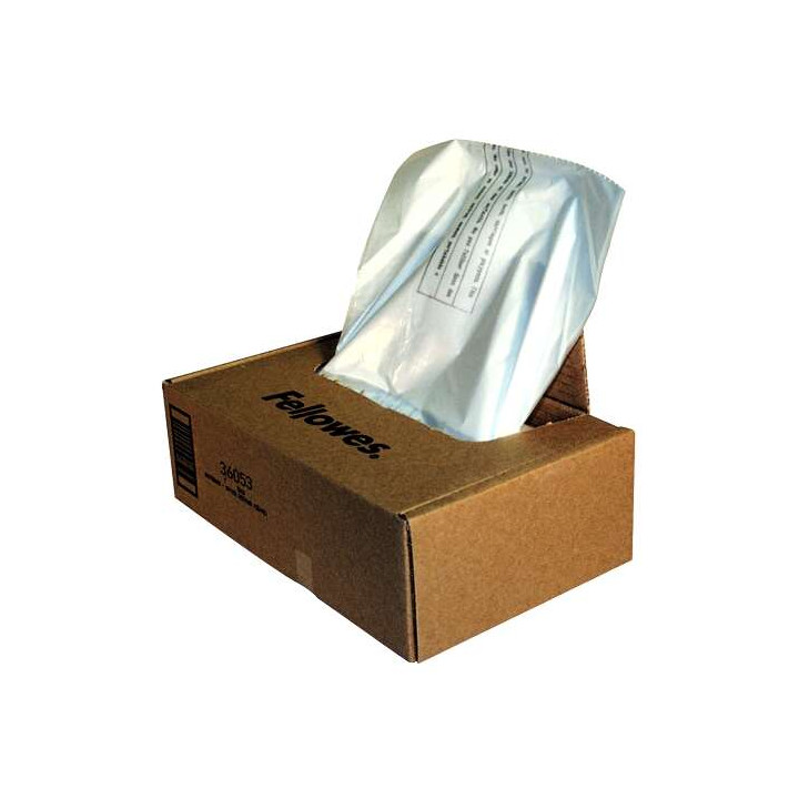 Fellowes Pack de 100 Bolsas de Residuos para Destructoras 30L-35L