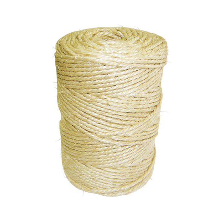 Dohe Bobina de Cuerda para Paqueteria 400g - Sisal Resistente - Especial para todo tipo de Aplicaciones