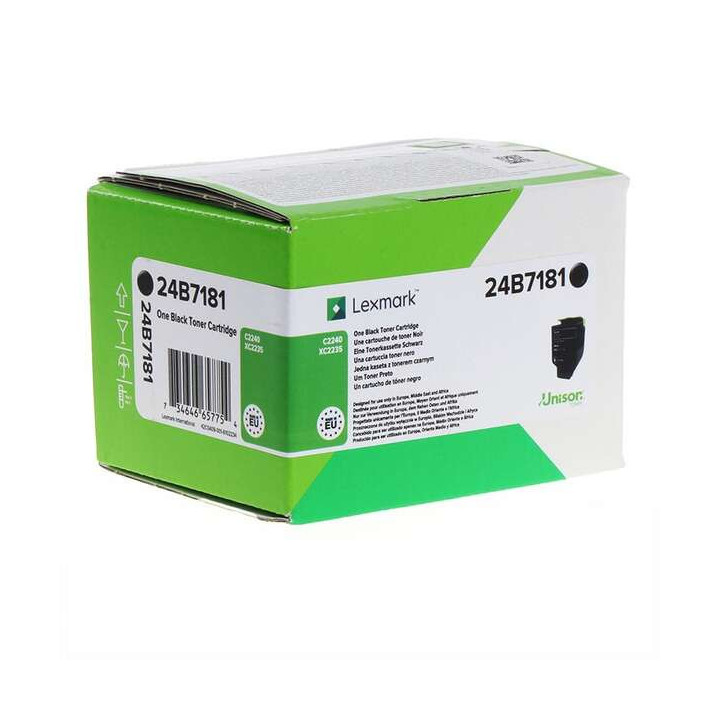 Lexmark C2240/XC2235 Negro Cartucho de Toner Original - 24B7181