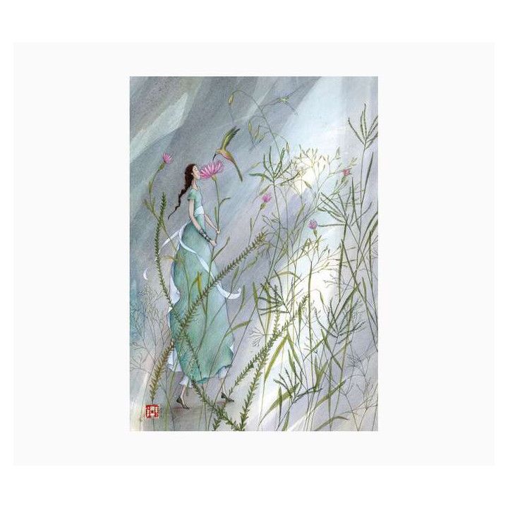 Pictura Gaëlle Boissonnard Cuaderno A6 Grapado - 10.5x15cm - 48 Paginas con Lineas - Papel con Certificacion FSC