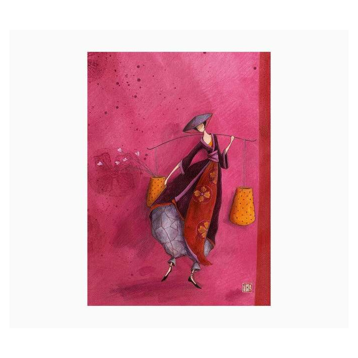 Pictura Gaëlle Boissonnard Cuaderno A5 Grapado - 15x21cm - 48 Paginas con Lineas - Papel con Certificacion FSC