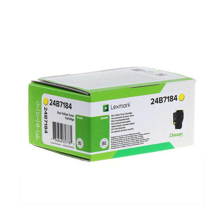 Lexmark XC2240/XC4240 Amarillo Cartucho de Toner Original - 24B7184