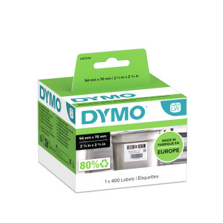 DYMO Etiqueta LW Etiquetas rotacion de stock barras colores 20x54 mm 1 rollo de etiquetas (400)