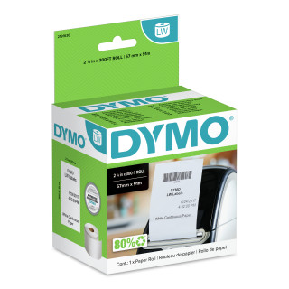 DYMO Etiqueta LW Etiquetas recepción de recibos 57x91 mm