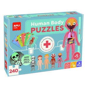 Puzzle educativo cuerpo humano apli 19438