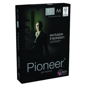 Paquete 250h papel exclusive premium 160gr a4 pioneer cie 169 pnr1600004