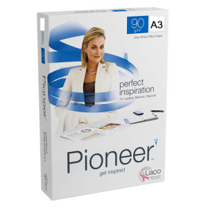 Paquete 500h papel perfect premium 90gr a3 pioneer cie 169 pnr0900078