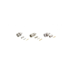 Precio unitario venta moq 10 uds - kramer installer solutions crimp style (m) bnc connector: rg-6 - ccr-bnc-6 (99-9100600)
