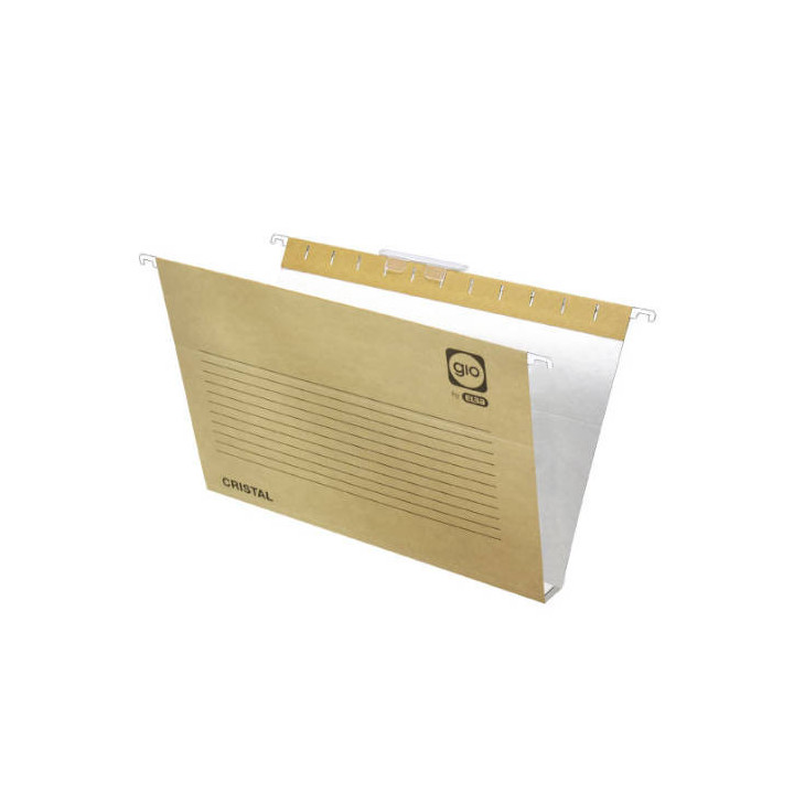 CARPETA COLGANTE CAJÓN VISOR CORTO CRISTAL A4 LOMO 30 K. BICOLOR GIO 400021943
