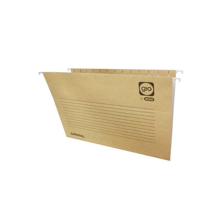 CARPETA COLGANTE CAJÓN VISOR CORTO CRISTAL FOLIO PROLONGADO LOMO V K. BICOLOR GIO 400021952