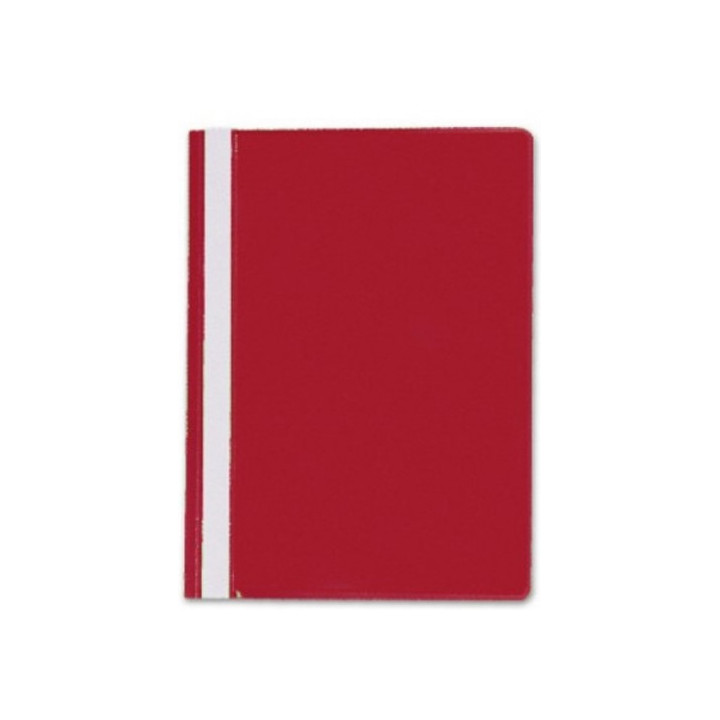 DOSSIER POLIPROPILENO HERRAJE FOLIO TARJETERO LOMO ROJO GRAFOPLAS 5031051