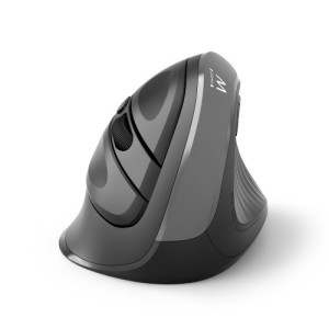 Ewent ratón ergonómico inalámbrico / usb-c / nano receiver / 2400dpi / batería recargable