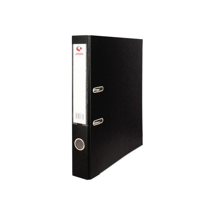 ARCHIVADOR PALANCA 45 COLOR NEGRO FOLIO LOMO ESTRECHO 290X350X55 GRAFOPLAS 17279310