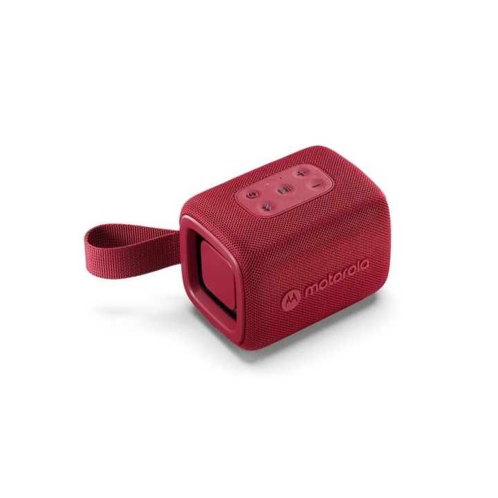 Motorola ROKR 300 Altavoz Portatil - 7W - Bluetooth 5.3 - IP67 - 12 Horas de Autonomia - Color Rojo
