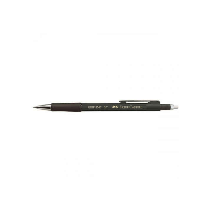 PORTAMINAS GRIP 0.7MM NEGRO FABER CASTELL 134799