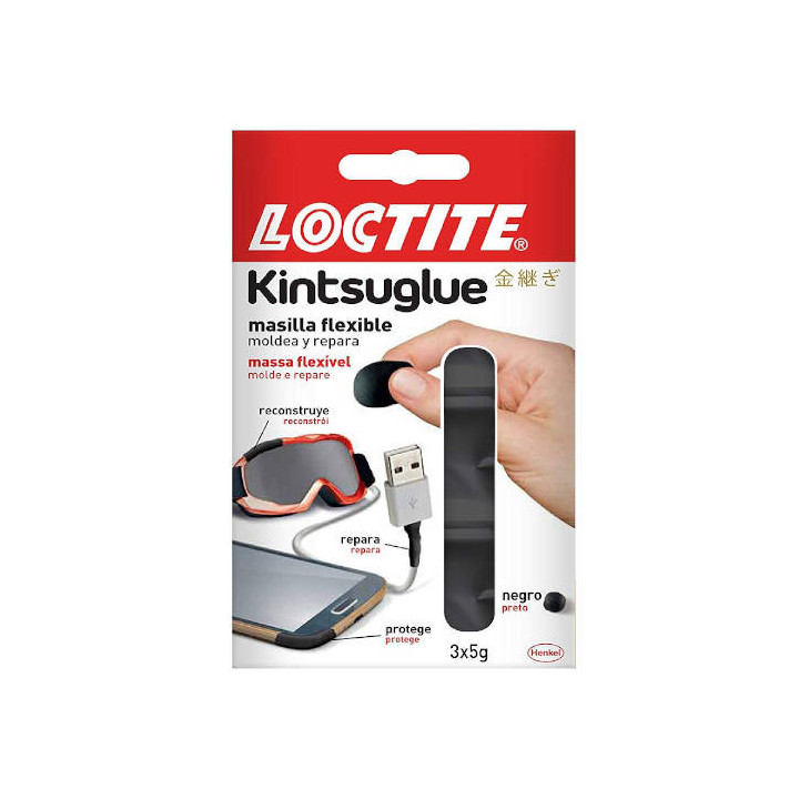 MASILLA FLEXIBLE KINTSUGLUE 3 X 5GR. LOCTITE 2239175