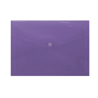 SOBRE PORTADOCUMENTOS CON VELCRO A4 MORADO POLIPROPILENO INGRAF 332735