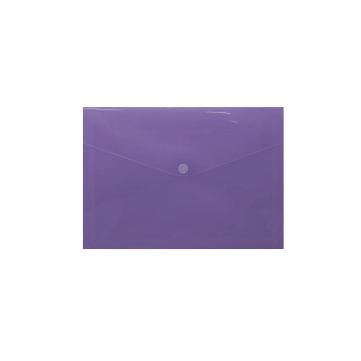 SOBRE PORTADOCUMENTOS CON VELCRO A4 MORADO POLIPROPILENO INGRAF 332735