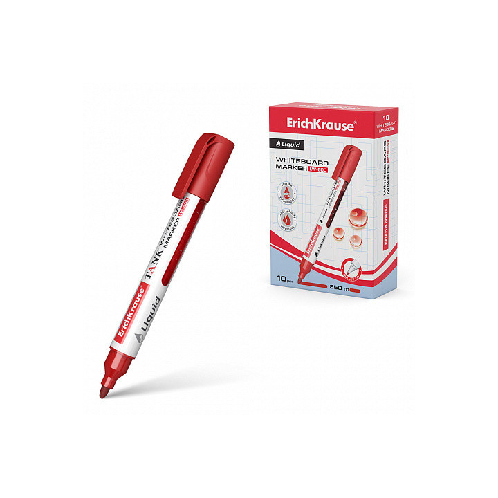 MARCADOR PIZARRA BLANCA CON TINTA LÍQUIDA LIQUID LW-600