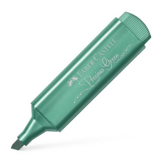 MARCADOR TEXTLINER "METÁLICO" COLOR: VERDE FABER CASTELL 154639