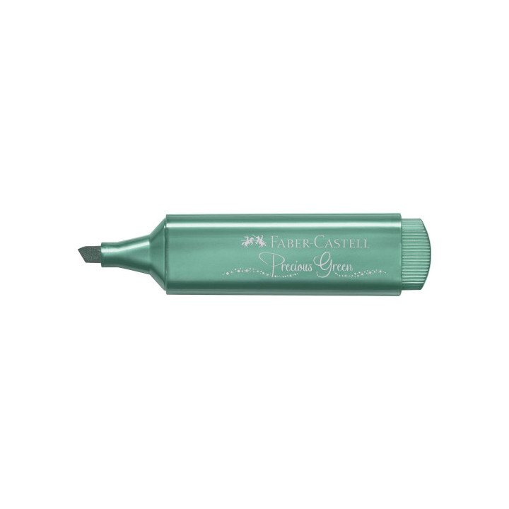 MARCADOR TEXTLINER "METÁLICO" COLOR: VERDE FABER CASTELL 154639