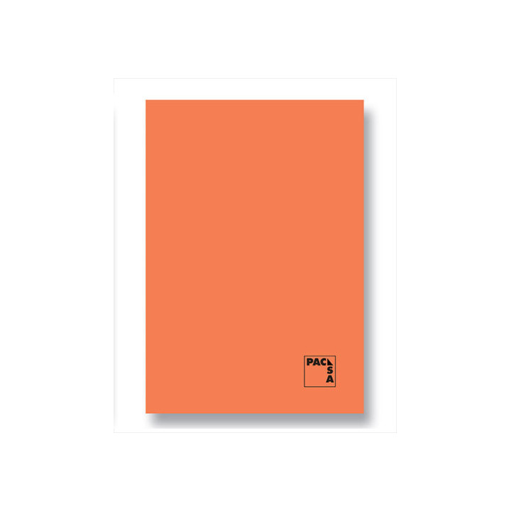 LIBRETA GOFRADA TAPA CARTULINA 70 GRS. A-4 48 HOJAS C.46 CON MARGEN SURTIDO PACSA 20335