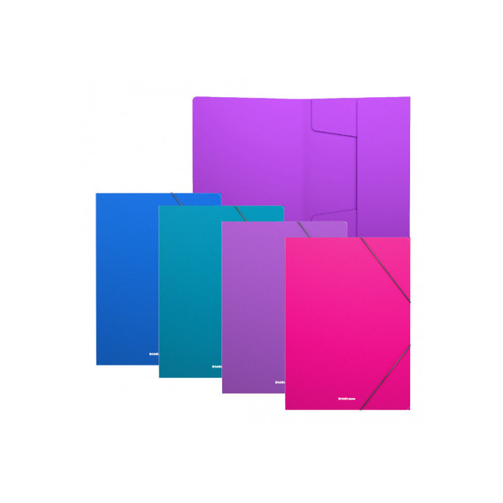 CARPETA CON GOMAS ELÁSTICAS DIAGONAL VIVID