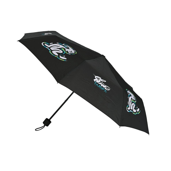 Safta el Niño Green Bali Paraguas Manual de 98cm - 8 Paneles - Asa y Punta de PVC - Poliester - Nervios de Acero de 8mm - Cordon