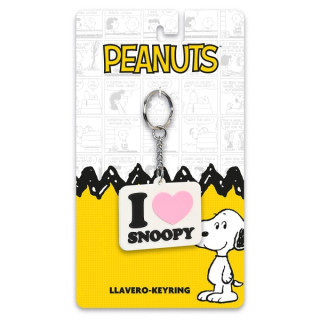 Safta Snoopy Imagine Llavero - Presentacion en Blister de Carton - Inspirado en Peanuts - Perfecto para Llaves y Bolsos - 30x80m