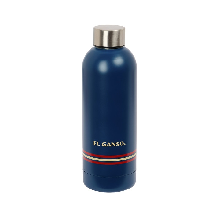 Safta el Ganso Classic Botella Termo de 500ml - Acero Inoxidable - 70x225mm - Color Azul Marino