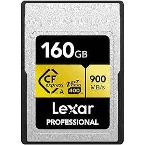 Lexar 160gb professional cfexpress type a card gold serie