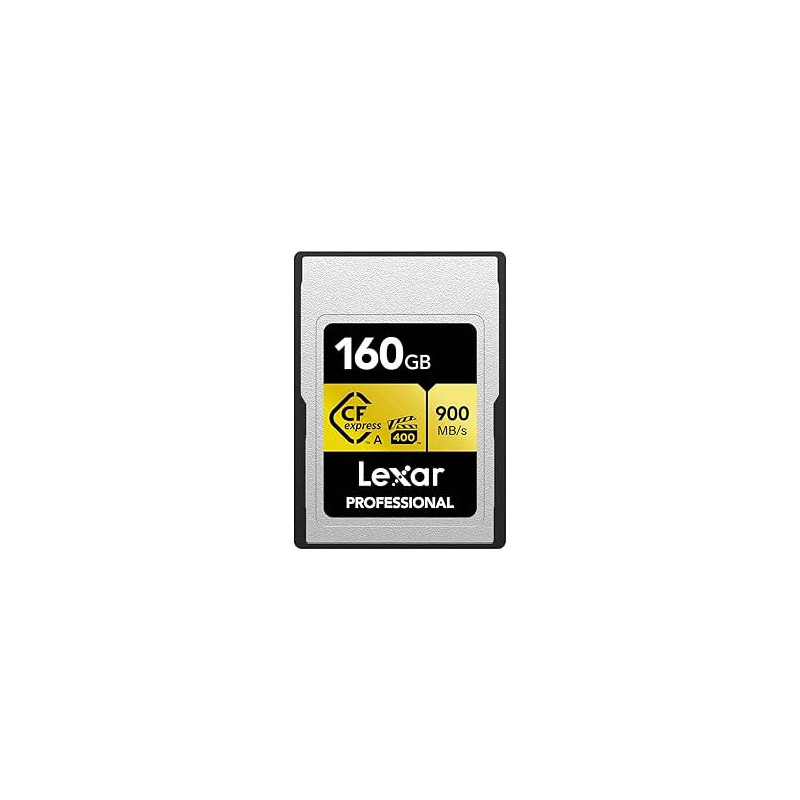 Lexar 160gb professional cfexpress type a card gold serie Lexar 160gb professional cfexpress type a card gold serie