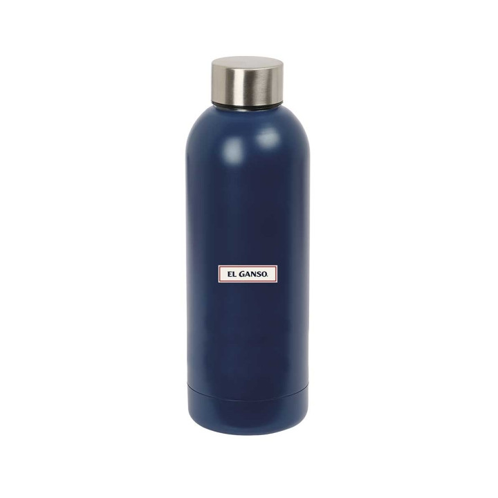 Safta el Ganso Eclipse Botella Termo de 500ml - Acero Inoxidable - 70x225mm - Color Azul Marino