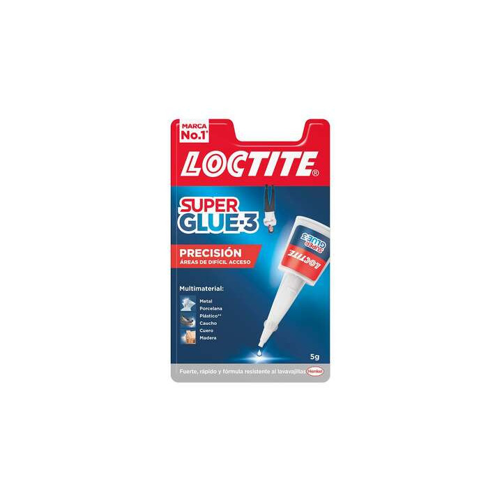 Loctite Precision Pegamento Universal Instantaneo - 5gr - Maxima Resistencia - Union Instantanea -  2640076/2712223/2644833