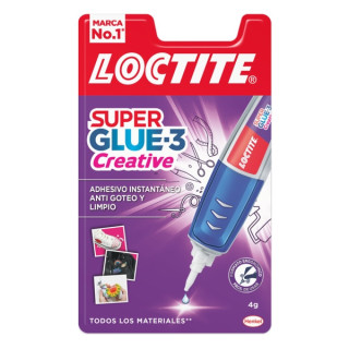 Loctite Superglue-3 Creative Pen 4Gr - Adhesivo Universal en Forma de Boligrafo - Aplicacion Gota a Gota Precisa y Limpia - No