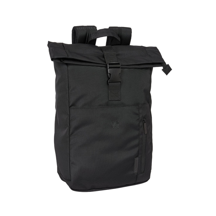 Safta F.C.Barcelona Premium Mochila para Portatil hasta 15.6" - Cremallera - Interior Acolchado - Correas Ergonomicas - Asa Forr