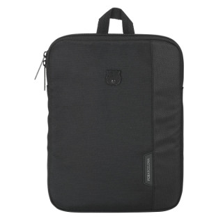 Safta F.C.Barcelona Premium Funda para Portatil hasta 10.6" - Alojamiento Acolchado - Doble Tirador en Cremallera - Gomas de Suj