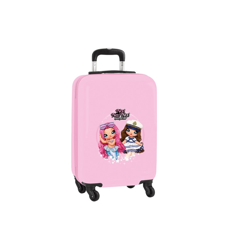 Safta Nanana Sparkles Maleta Trolley de Cabina 20” - Cierre con Candado - Bolsillo de Red - Panel con Cremallera - Cintas con PV