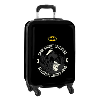Safta Batman Hero Maleta Trolley de Cabina 20” - Cierre con Candado - Interior Forrado - Ruedas Giratorias - Asa Extensible - Ma