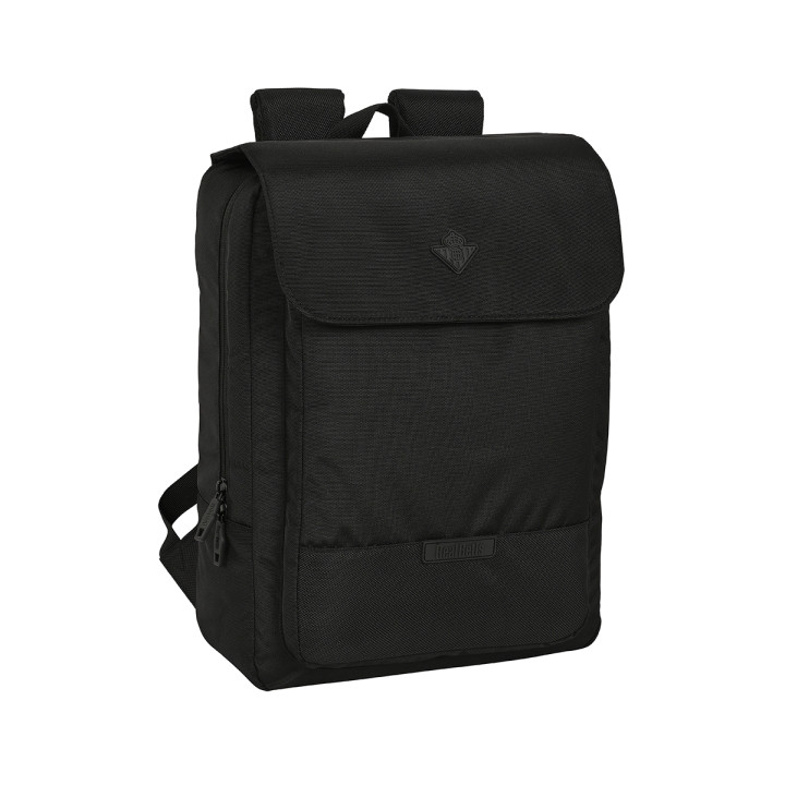 Safta Real Betis Balompie Premium Mochila para Portatil hasta 13.3" - Bolsillo Interior - Conector USB - Hombreras Acolchadas -
