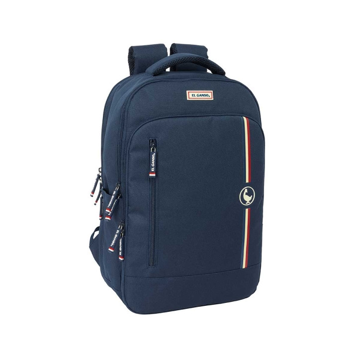 Safta el Ganso Eclipse Mochila para Portatil hasta 15.6" - Conector USB - Portabotellas - Organizador Frontal - Tirador Doble -