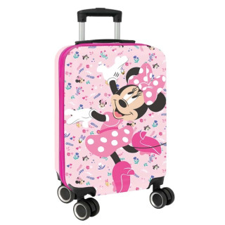 Safta Minnie Mouse Naive Maleta Trolley de Cabina 20” - Cierre con Candado - Interior con Bolsillos - Ruedas Giratorias 360° - A