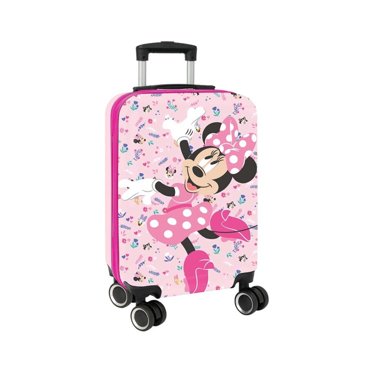 Safta Minnie Mouse Naive Maleta Trolley de Cabina 20” - Cierre con Candado - Interior con Bolsillos - Ruedas Giratorias 360° - A
