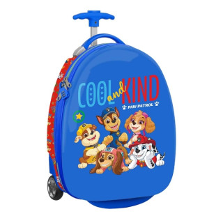 Safta Paw Patrol Cool Maleta Trolley Infantil 16” - Interior con Bolsillo de Red - Dos Ruedas para Facil Movilidad - Cintas con