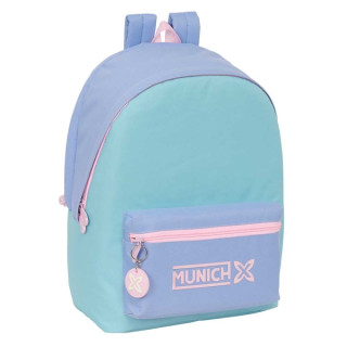 Safta Munich Mellow Mochila para Portatil hasta 15.6" - Conector USB - Base Acolchada - Bolsillo Frontal - Tirador Doble - Hombr