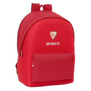 Safta Sevilla FC Mochila para Portatil hasta 15.6" - Antirrobo - Conector USB - Base Acolchada - Bolsillo Frontal - Tirador Dobl