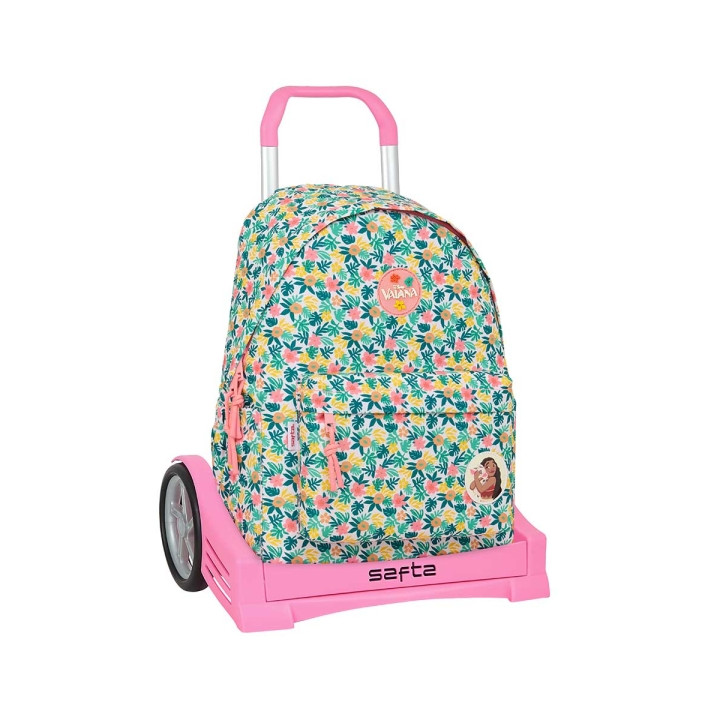 Safta Vaiana Mochila para Portatil hasta 14.1" - Portabotellas - Tirador Doble - Hombreras Ergonomicas - Espalda Acolchada - Asa