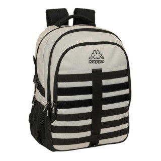 Safta Kappa Grey Mochila para Portatil hasta 15.6" - Bolsillo Antirrobo - Ergonomica - Cinta para Maleta - 340x150x460mm - Color