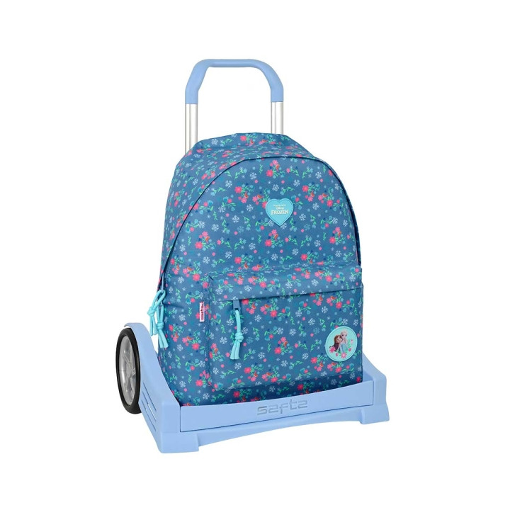 Safta Frozen Mochila para Portatil hasta 14.1" - Portabotellas - Tirador Doble - Espalda Acolchada - Asa Superior - Mochila Extr